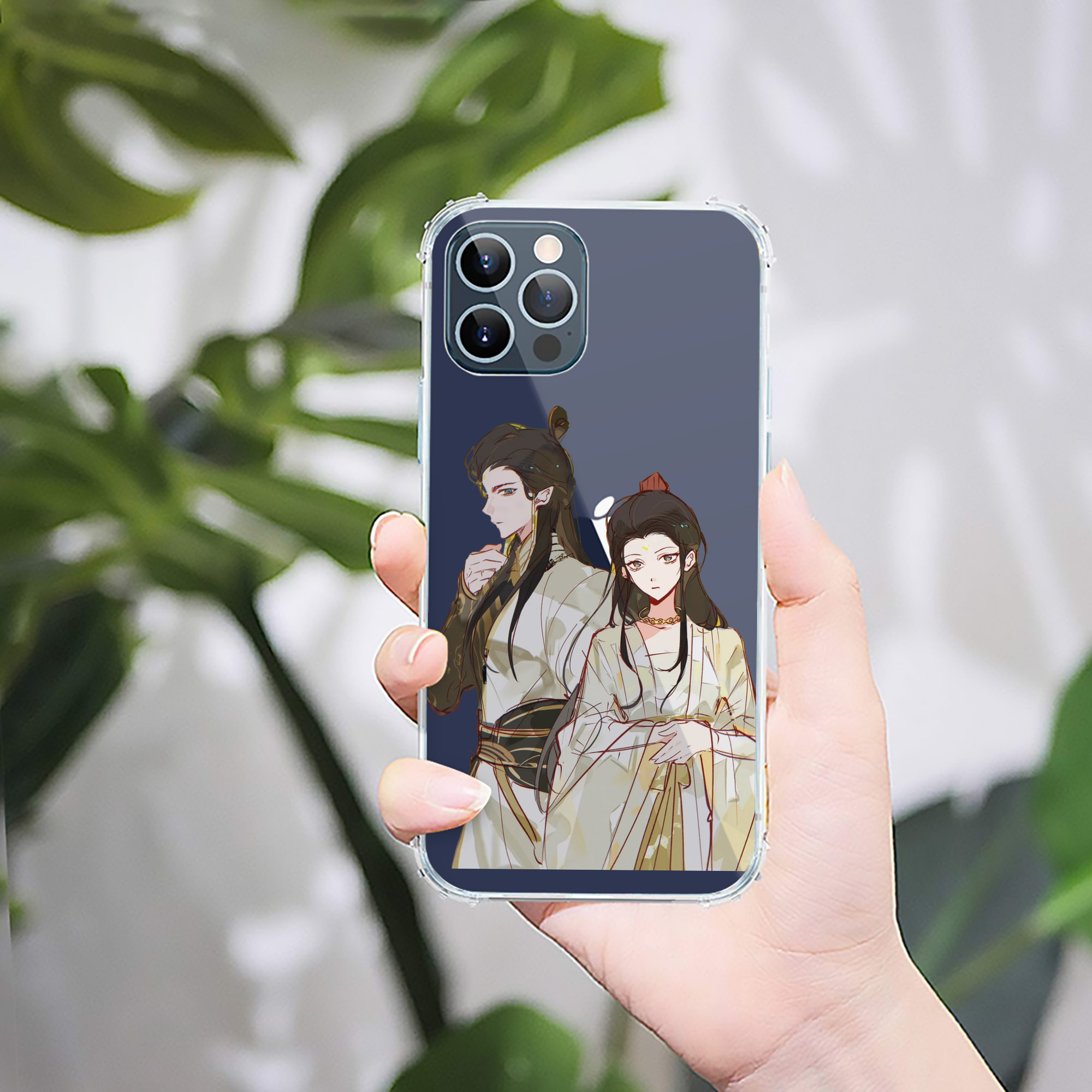 （画像用） Ne Zha 2 ナタ 魔童の大暴れ 【iPhone 12シリーズ対応】透明スマホケース（クリアソフトケース）